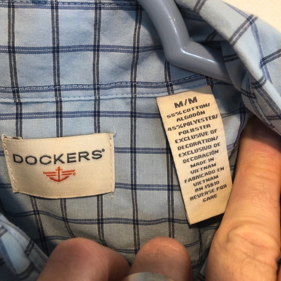 Dockers plaid button up - Picture 3 of 3